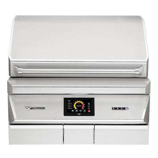 Twin Eagles Wi-Fi Controlled 36-Inch Built-In Stainless Steel Pellet Grill and Smoker - TEPG36G - Image 1