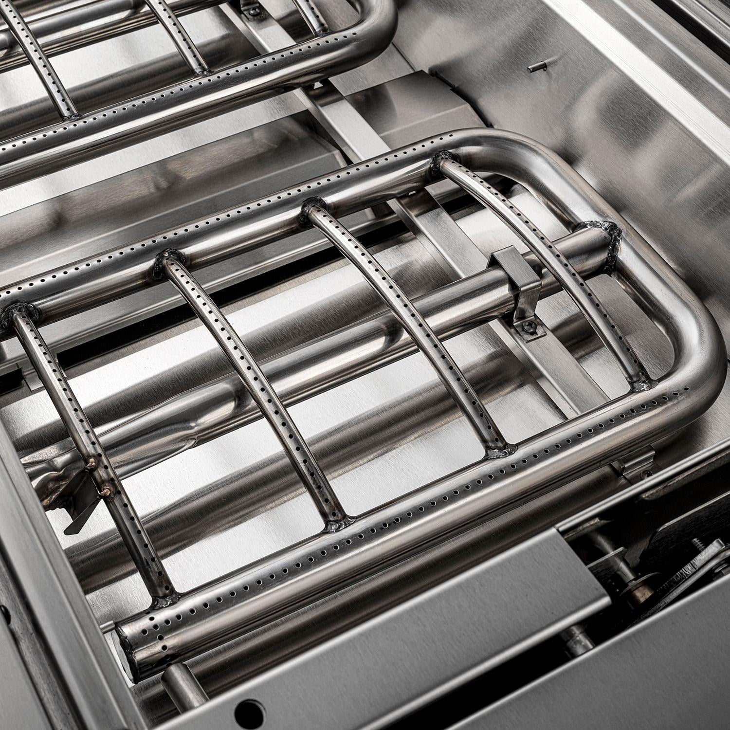 Caliber 42-in Natural Gas Built-In Rockwell Grill - Champagne w/ Stainless Steel Hardware - CRG-42BN00-A-179-H04 - Image 5