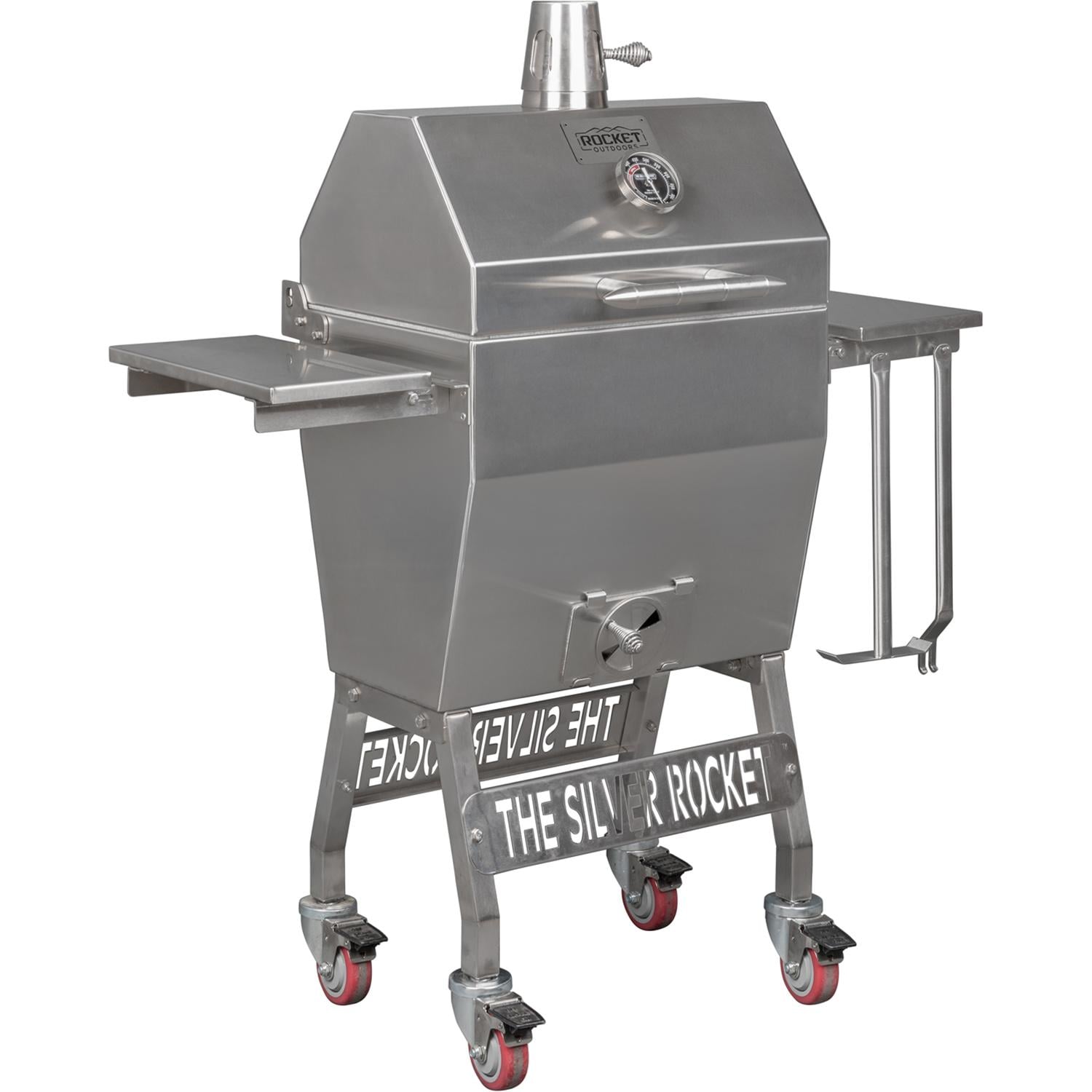Rocket Outdoors Small Silver Rocket Kamado Grill - SMSRG - Image 2