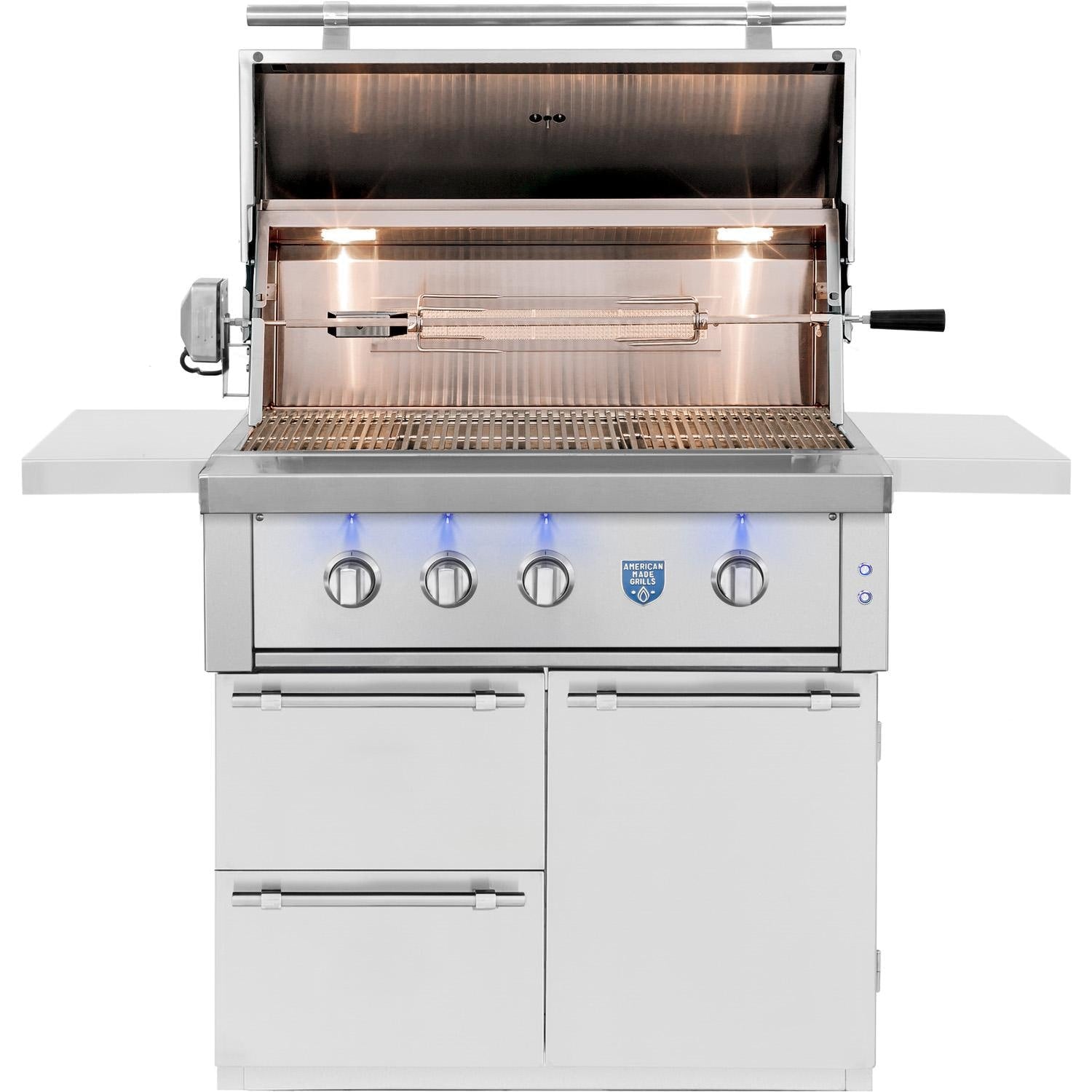 American Made Grills Estate 36-Inch Freestanding Grill - Natural Gas - ESTFS36-NG - Image 3