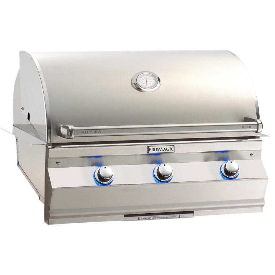 Fire Magic Aurora A540I 30-Inch Built-In Natural Gas Grill With Analog Thermometer - A540I-7EAN - Image 1