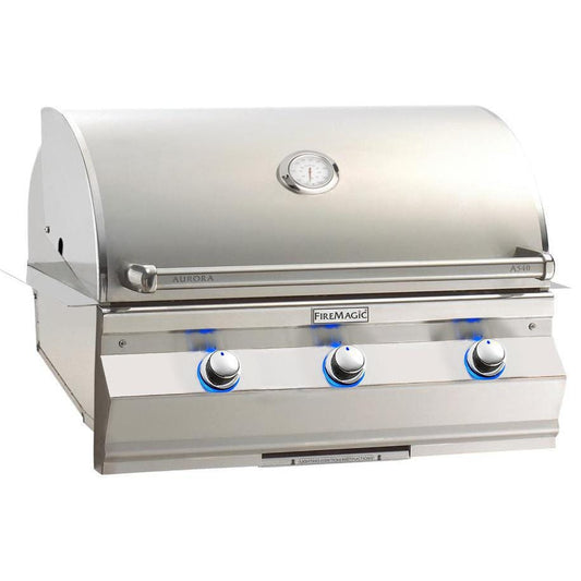 Fire Magic Aurora A540I 30-Inch Built-In Natural Gas Grill With Analog Thermometer - A540I-7EAN - Image 1