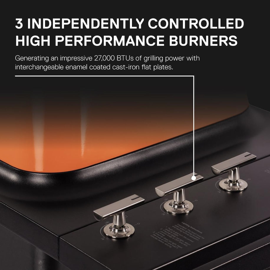 Everdure FURNACE Gen 2 3 Burner Propane Grill w/ Stand - Orange - E3G3O - Image 8