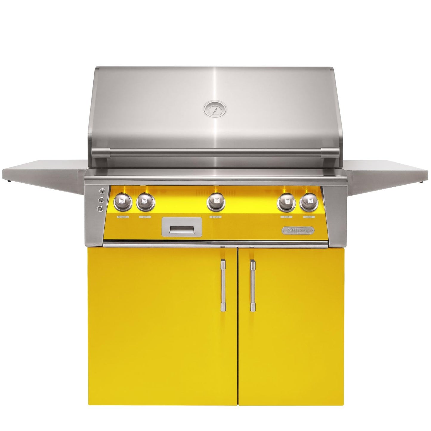 Alfresco ALXE 36-Inch  Propane Grill With Sear Zone And Rotisserie - Traffic Yellow - ALXE-36SZC-LP-S1023 - Image 1