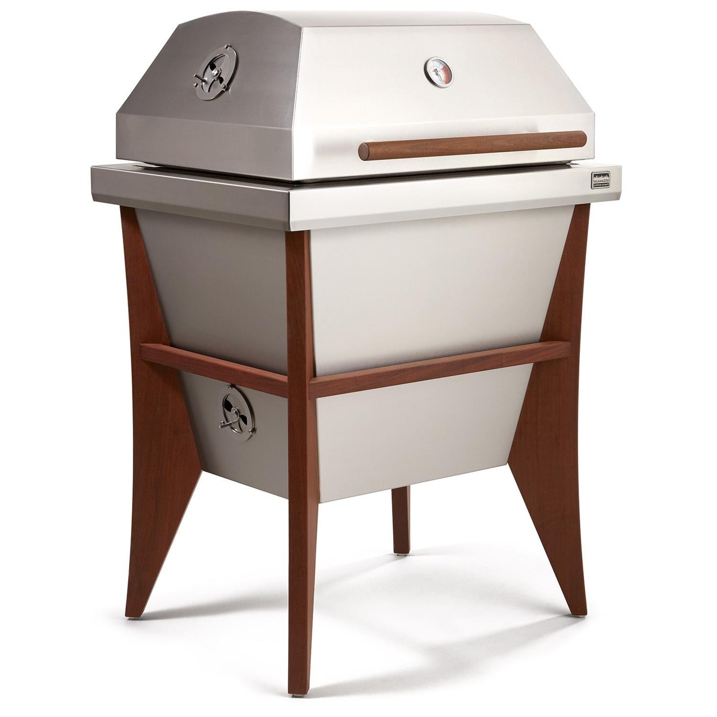 Kalamazoo KSHOK430 Shokunin Kamado Grill w/ Natural Ipe Frame - KSHOK430-NAT-S4 - Image 5