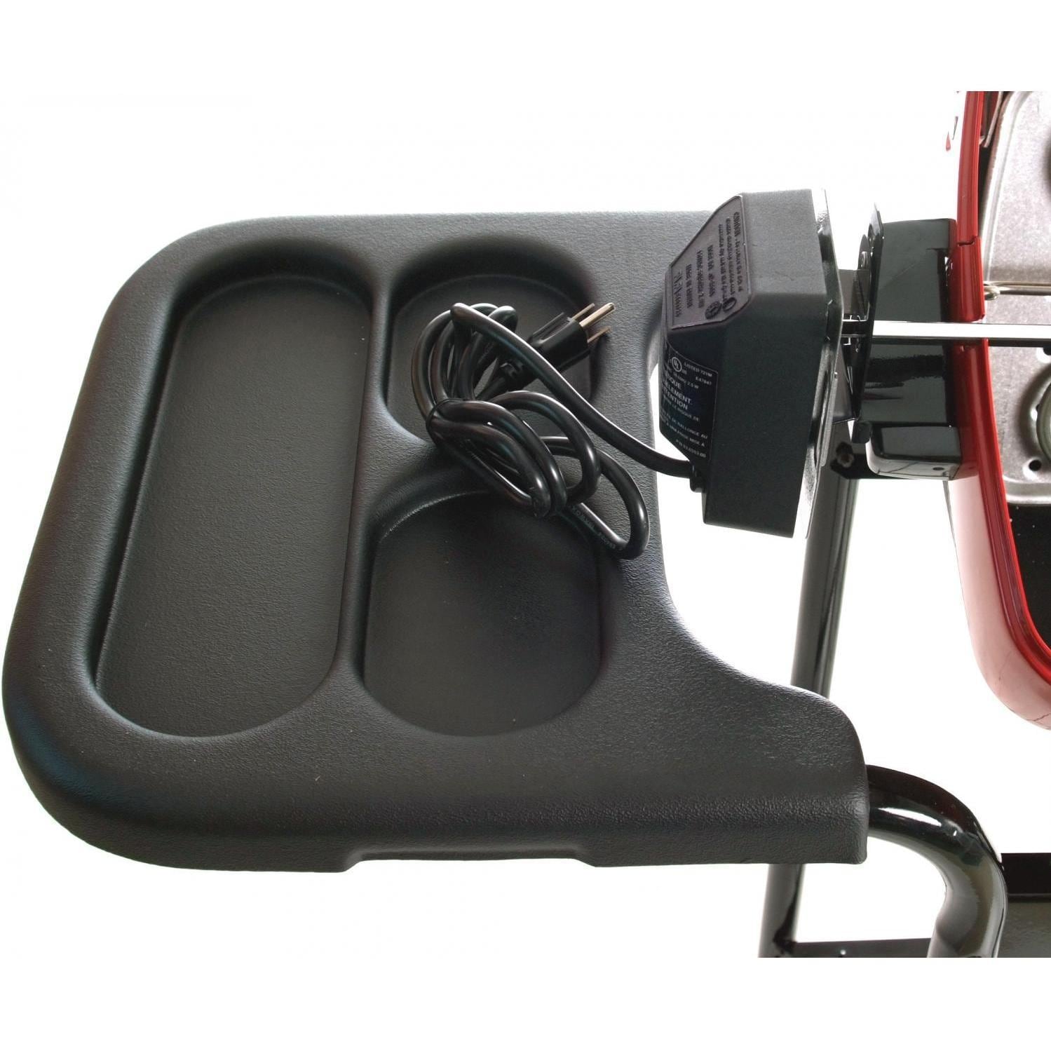 Americana by Meco 1500 Watt Electric Grill With Rotisserie, Easy View Window And Plastic Side Trays - 9359U8.181 - Image 6