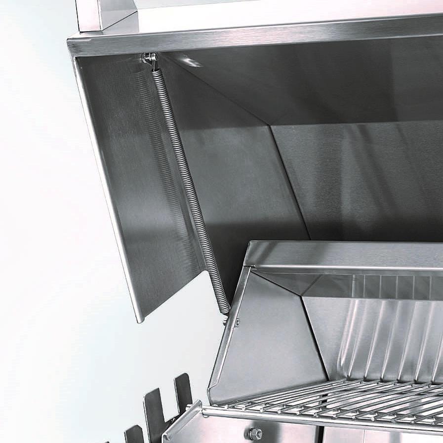 Lynx Professional 42 Inch Built-In All Infrared Trident Natural Gas Grill w/ Rotisserie in Obsidian - L42ATR-OBNG - Image 8