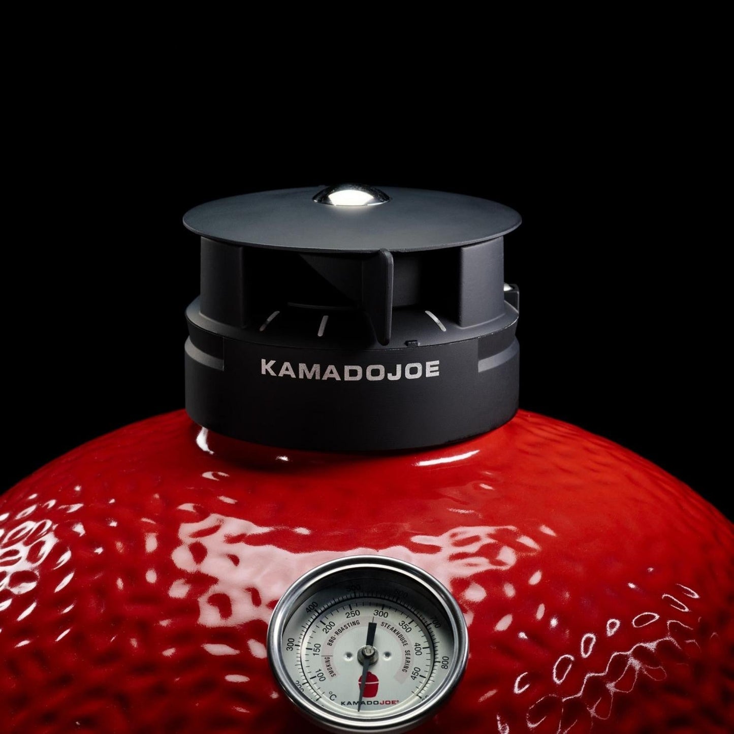 Kamado Joe Classic Joe III Standalone 18-inch Charcoal Grill in Red, Grill Gripper, and Ash Tool - KJ15040721 - Image 3