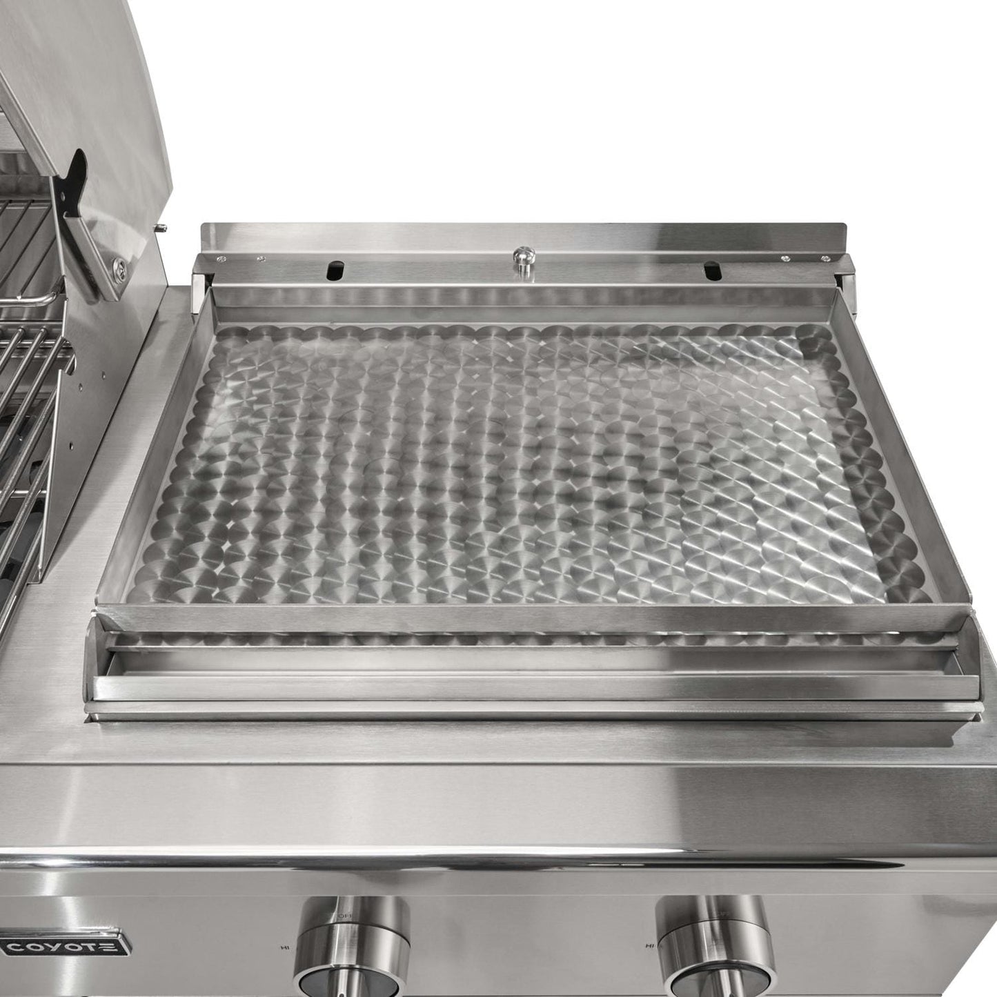 Coyote 50-in Built-In Natural Gas Grill / Flat Top Combo - C3CO50NG - Image 6