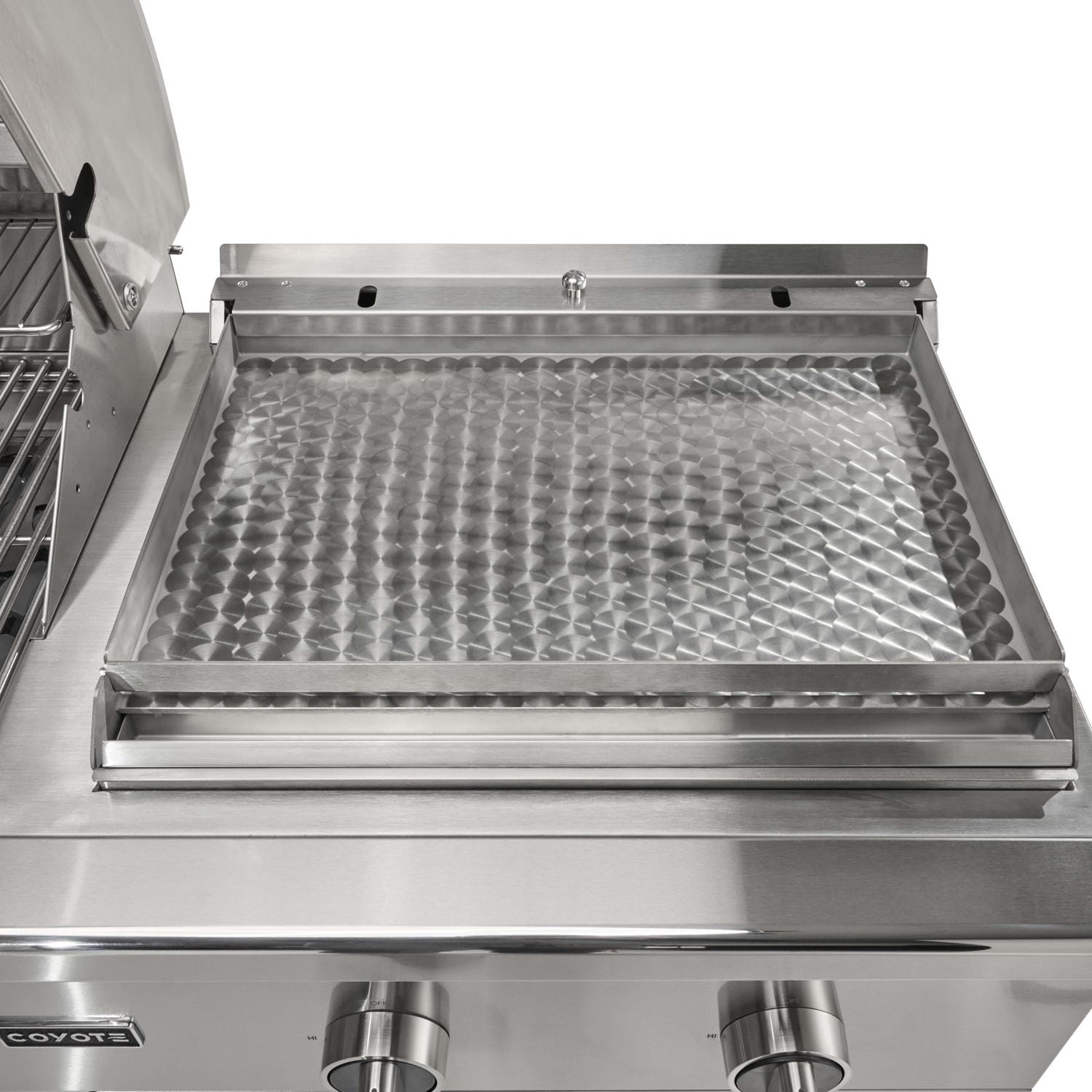 Coyote 50-in Built-In Natural Gas Grill / Flat Top Combo - C3CO50NG - Image 6