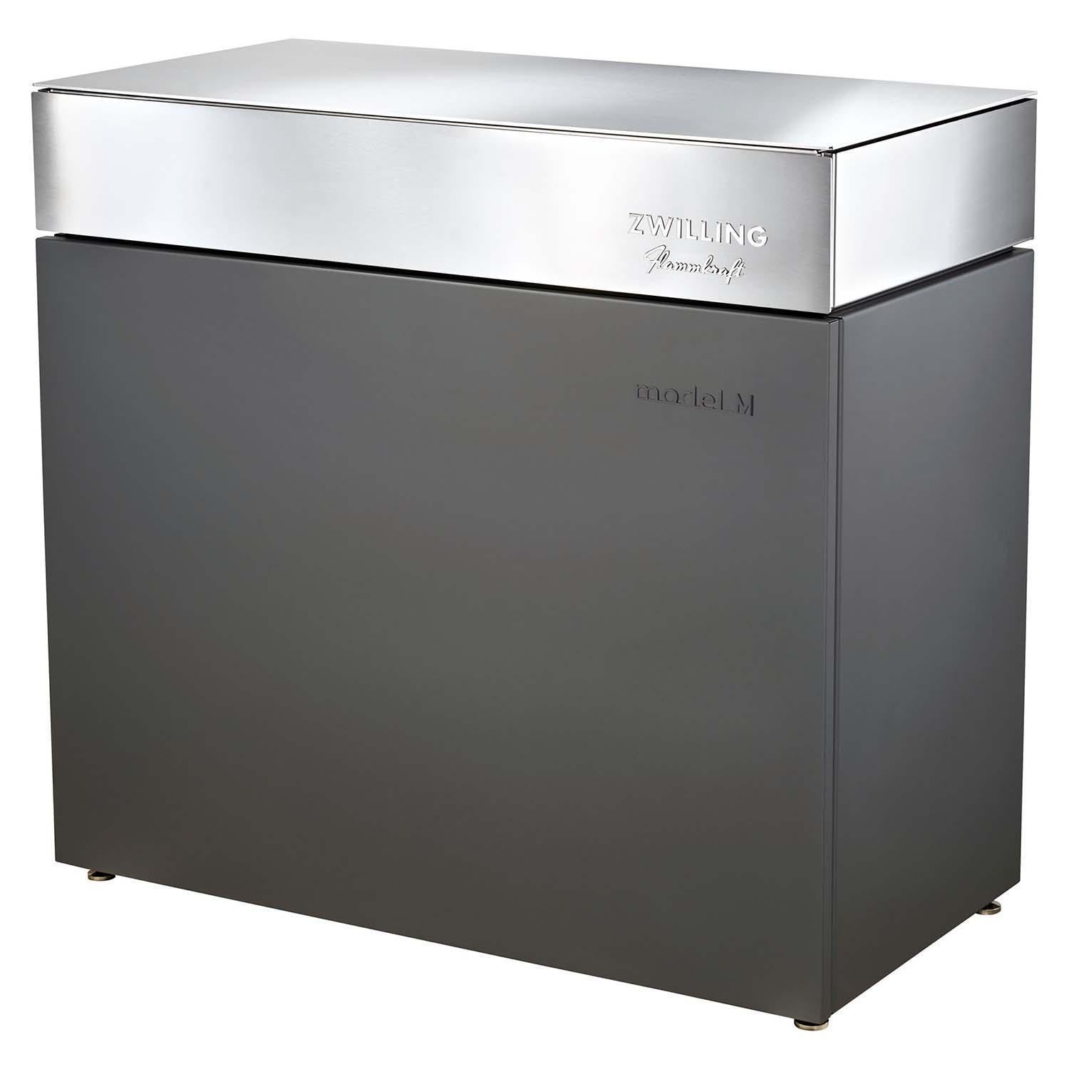 Flammkraft Model D Freestanding Grill & Model M Prep Center Module - Deep Umbra - 1029540 - Image 5