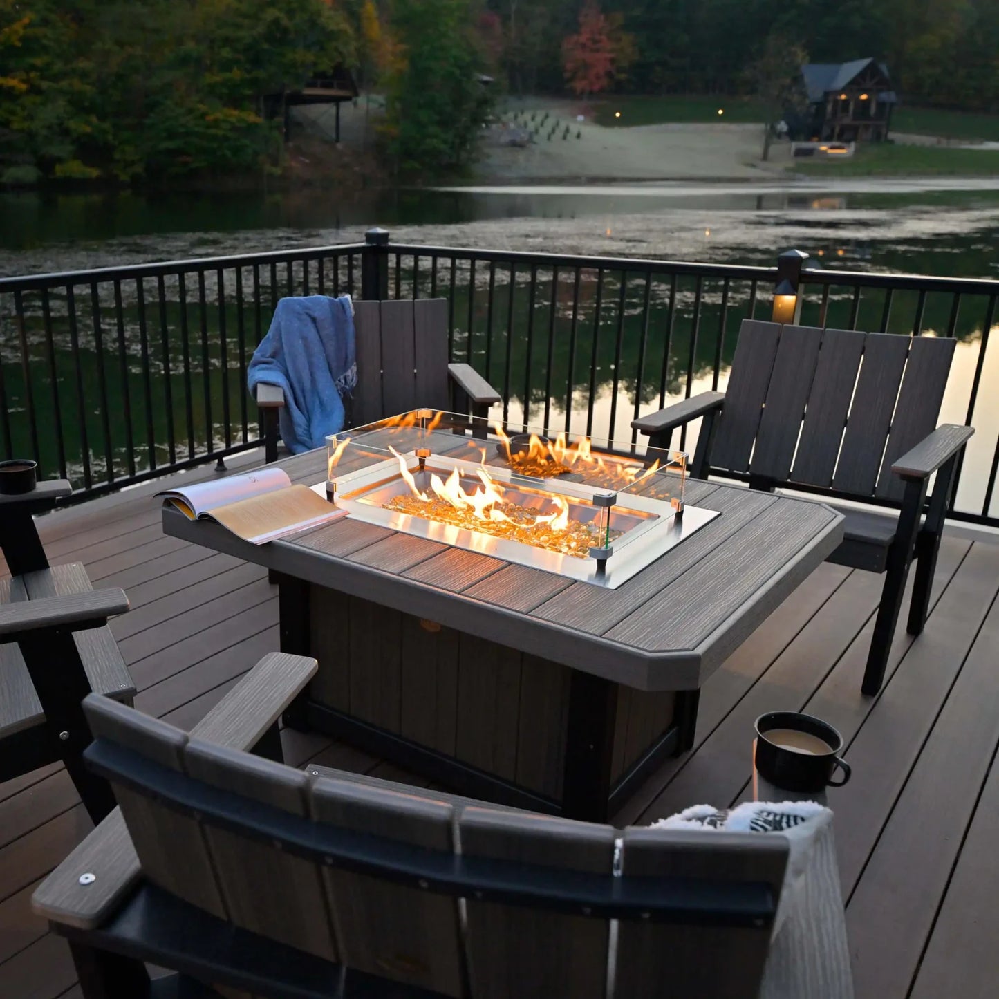 Lumin Fire Pit 51″ Rectangular