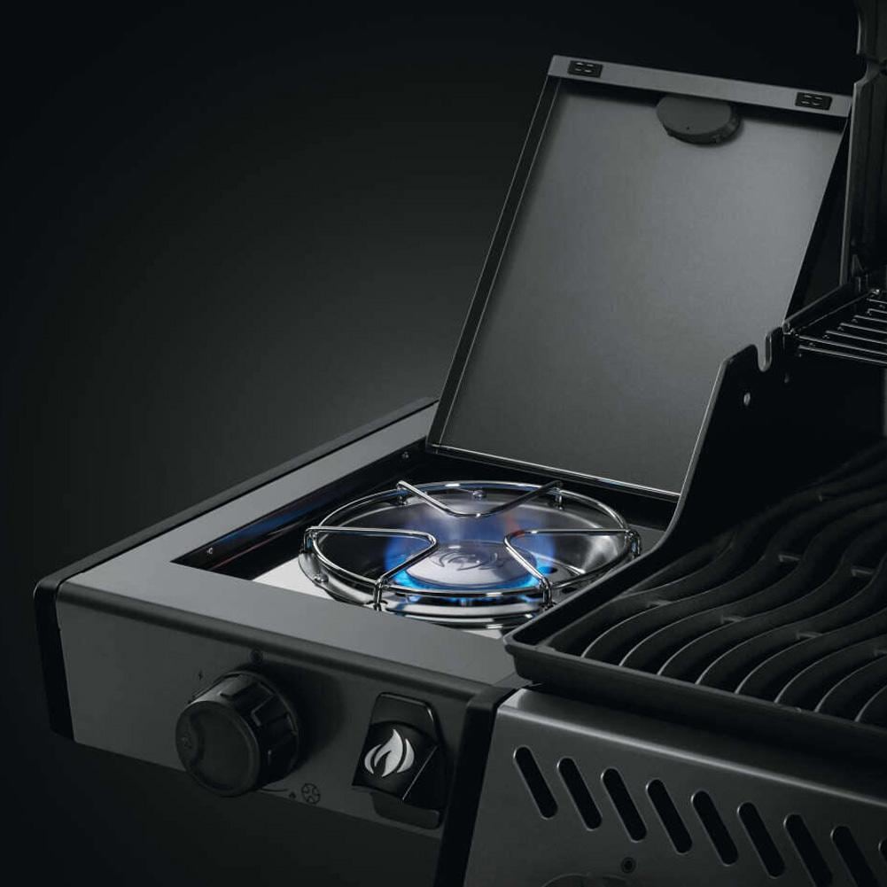 Napoleon Freestyle 365 3 Burner Propane Gas Grill w/ Range Side Burner - Graphite Grey - F365DSBPGT-ECP - Image 4