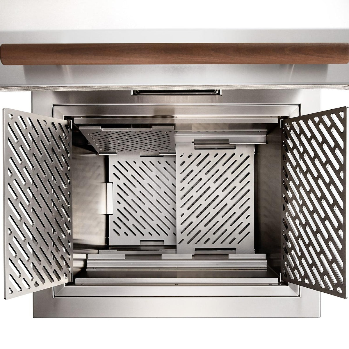 Kalamazoo KSHOK430 Shokunin Kamado Grill w/ Natural Ipe Frame - KSHOK430-NAT-S4 - Image 7