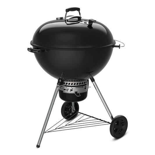 Weber Master Touch 26-Inch Charcoal Grill w/ Gourmet BBQ System Cooking Grate - Black - 1500064 - Image 1