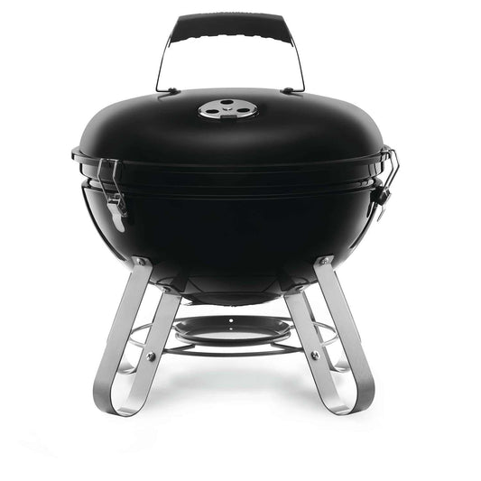Napoleon 14 Inch Portable Charcoal Kettle Grill - Black - NK14K-LEG-3 - Image 1