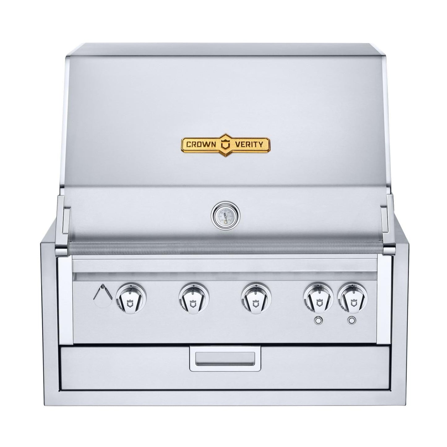 Crown Verity Infinite Series 30-Inch Built-In Propane Gas Grill W/ Lights - IBI30LP-LT - Image 1