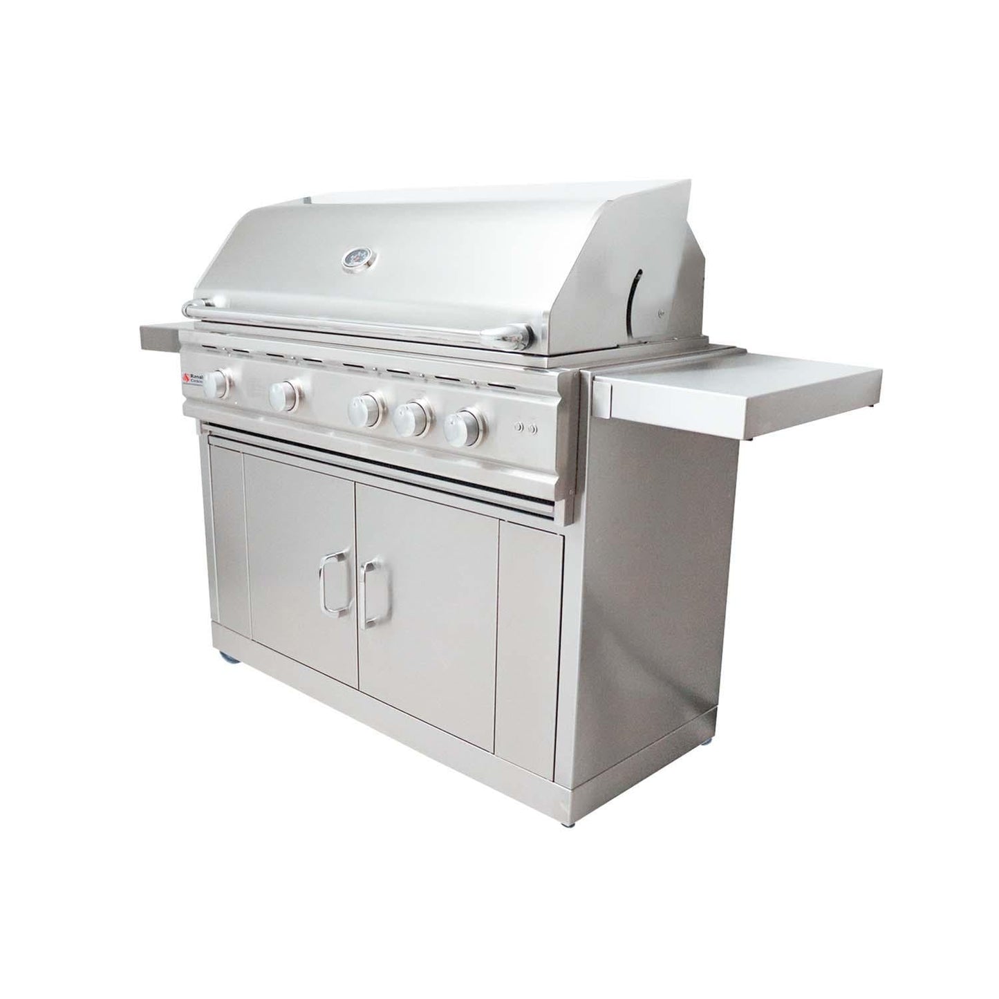 RCS Cutlass Pro 42 Inch Propane Grill w/ Ceramic Briquette Tray Flame Tamers - RON42BLPCK