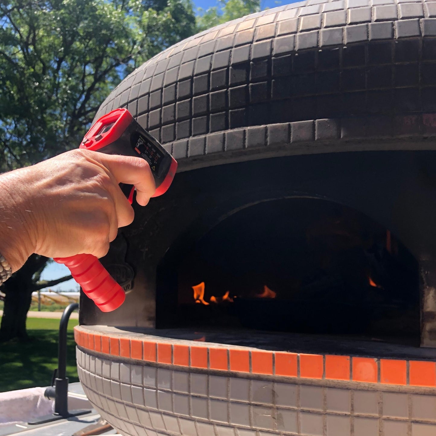 High Temp Infrared Thermometer for Wood Fired Pizza Ovens. - WPPO LLC Direct