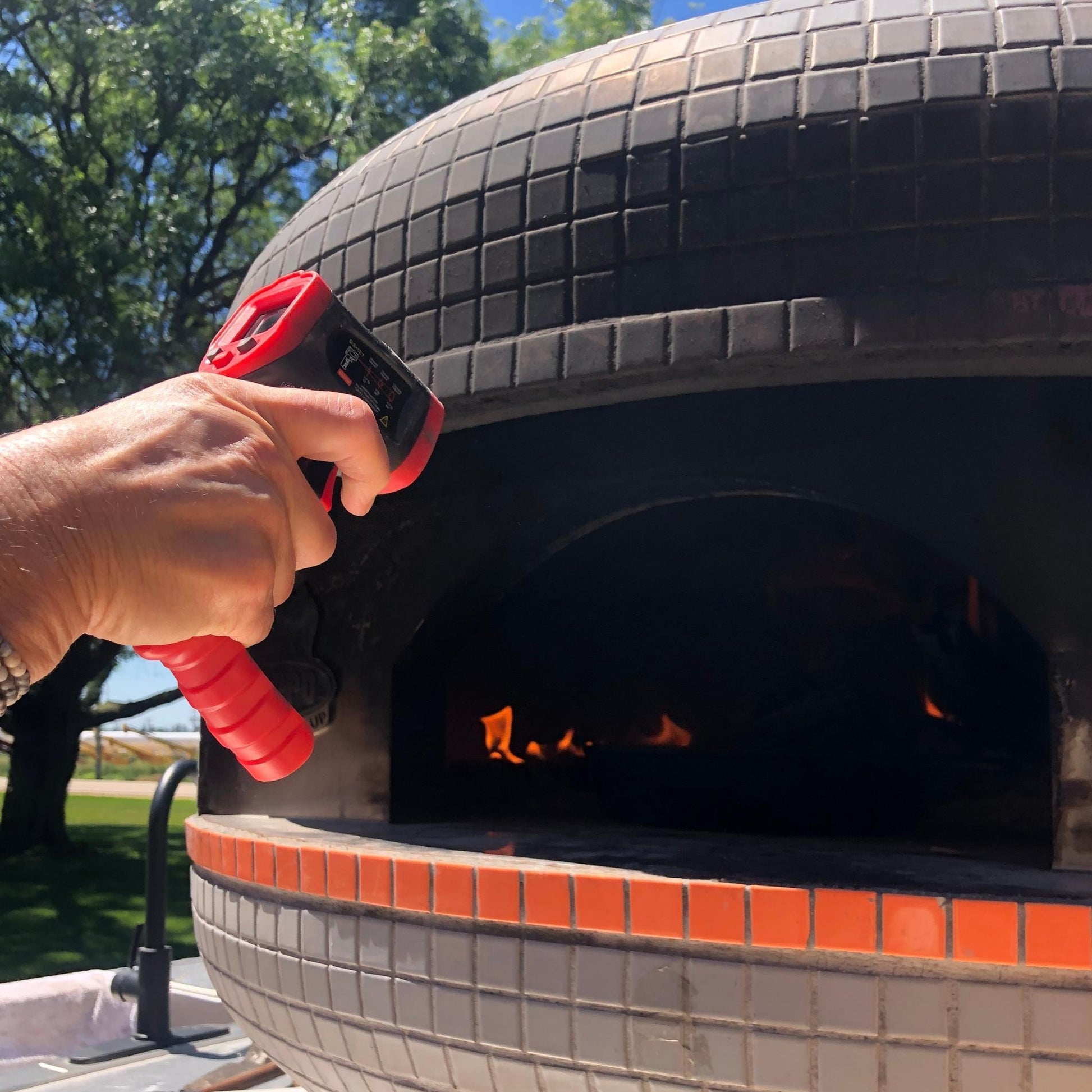 High Temp Infrared Thermometer for Wood Fired Pizza Ovens. - WPPO LLC Direct