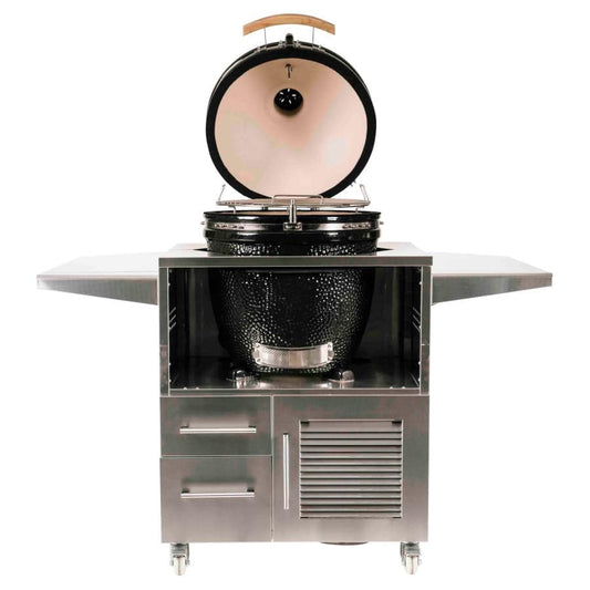 Coyote Asado Ceramic Grill w/ Coyote Universal Cart - Image 1