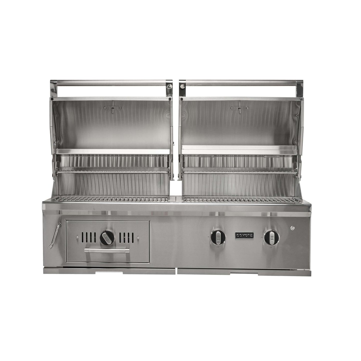 Coyote 50-in Built-In Natural Gas / Charcoal Grill - C3HY50NG - Image 1