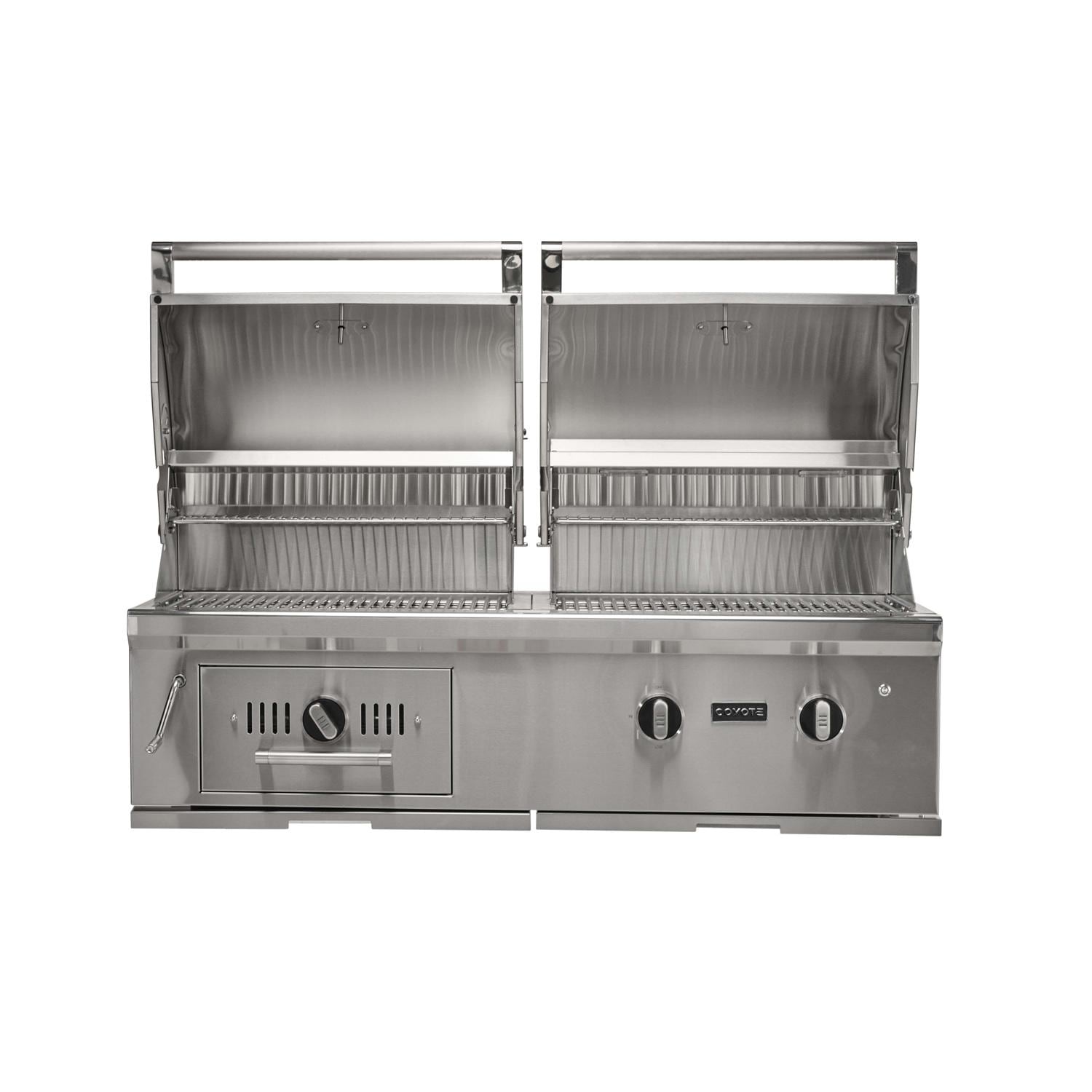Coyote 50-in Built-In Natural Gas / Charcoal Grill - C3HY50NG - Image 1
