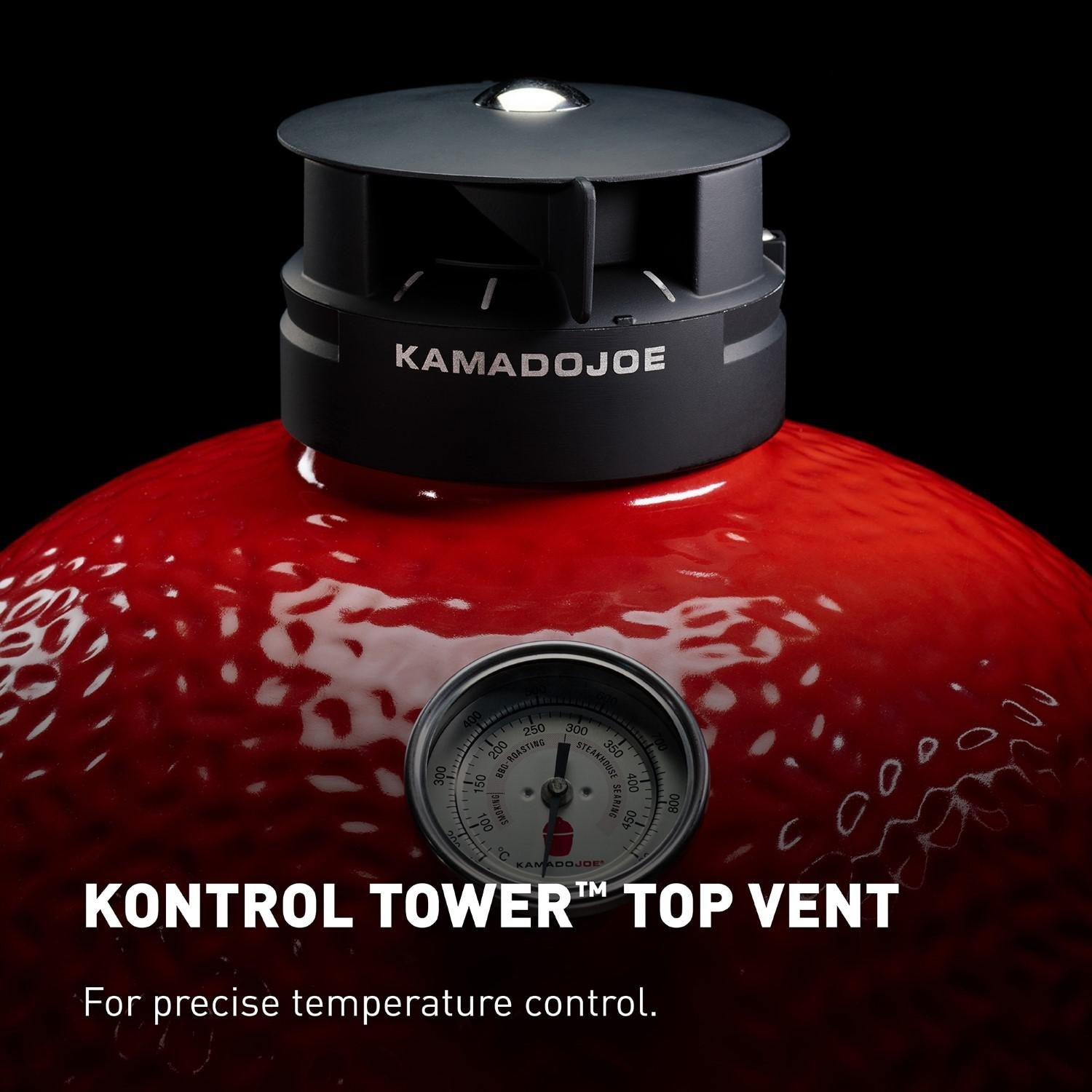 Kamado Joe Konnected Joe Digital Charcoal Grill & Smoker w/ Auto-Ignition & Temperature Control - KJ15041123 - Image 9