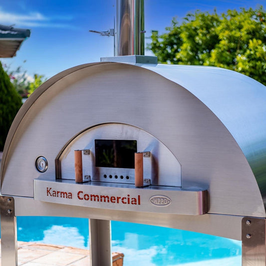 Commercial Wood Fired Oven, Karma 55 304 Stainless Steel . - WPPO LLC Direct