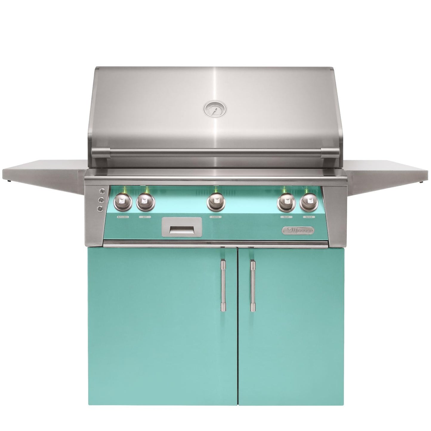 Alfresco ALXE 36-Inch  Propane Grill With Sear Zone And Rotisserie - Light Green - ALXE-36SZC-LP-S6027 - Image 1