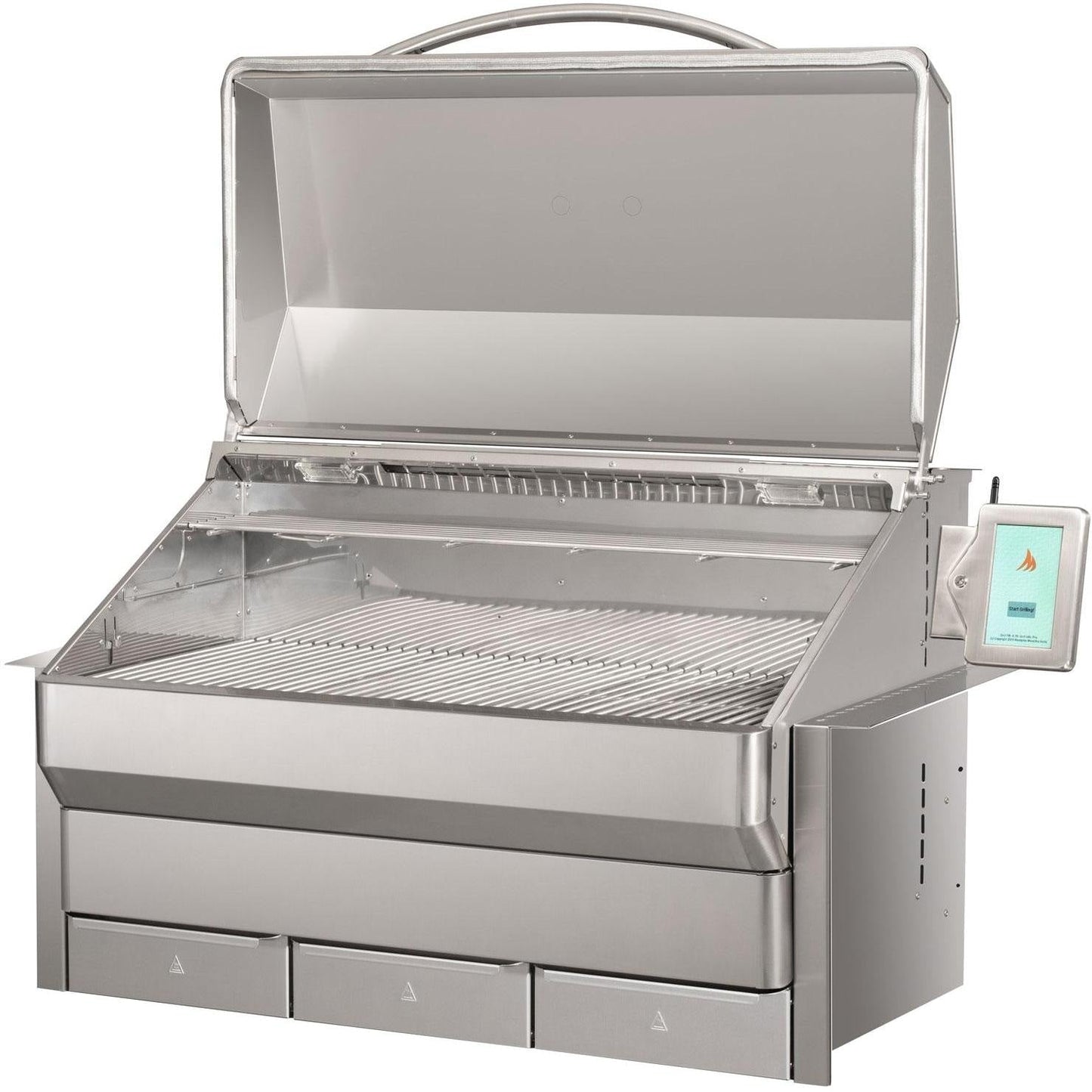 Memphis Grills Elite ITC3 Wi-Fi Monitored 39-Inch 304 Stainless Steel Built-In Pellet Grill - VGB0002S - Image 4