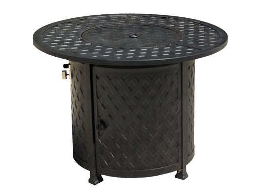 36" Round Firetable Bistro Top + Base