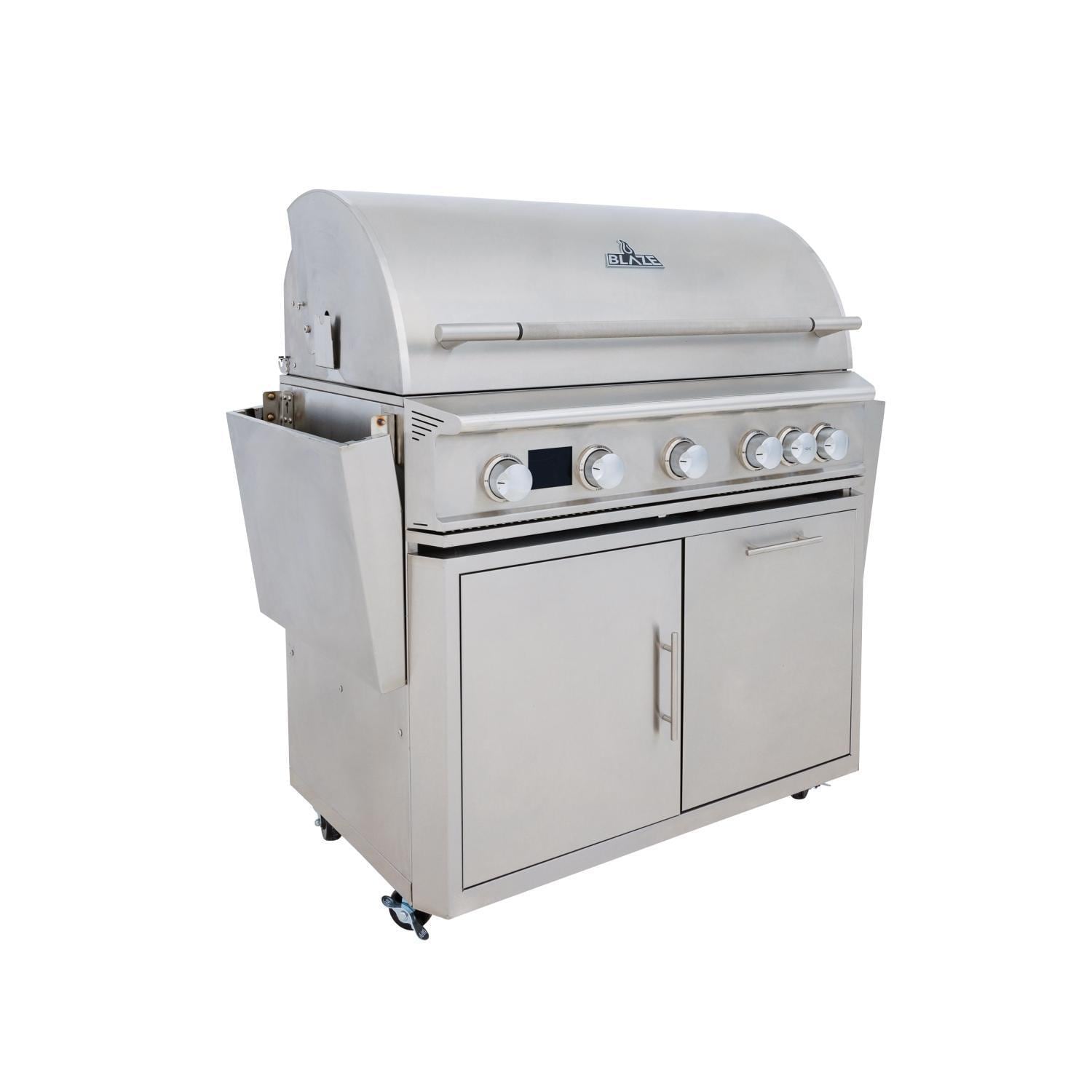 Blaze LTE PRO 40-Inch 5-Burner Natural Gas Grill w/ Digital Temperature Screen & Rear Infrared Burner - Image 17