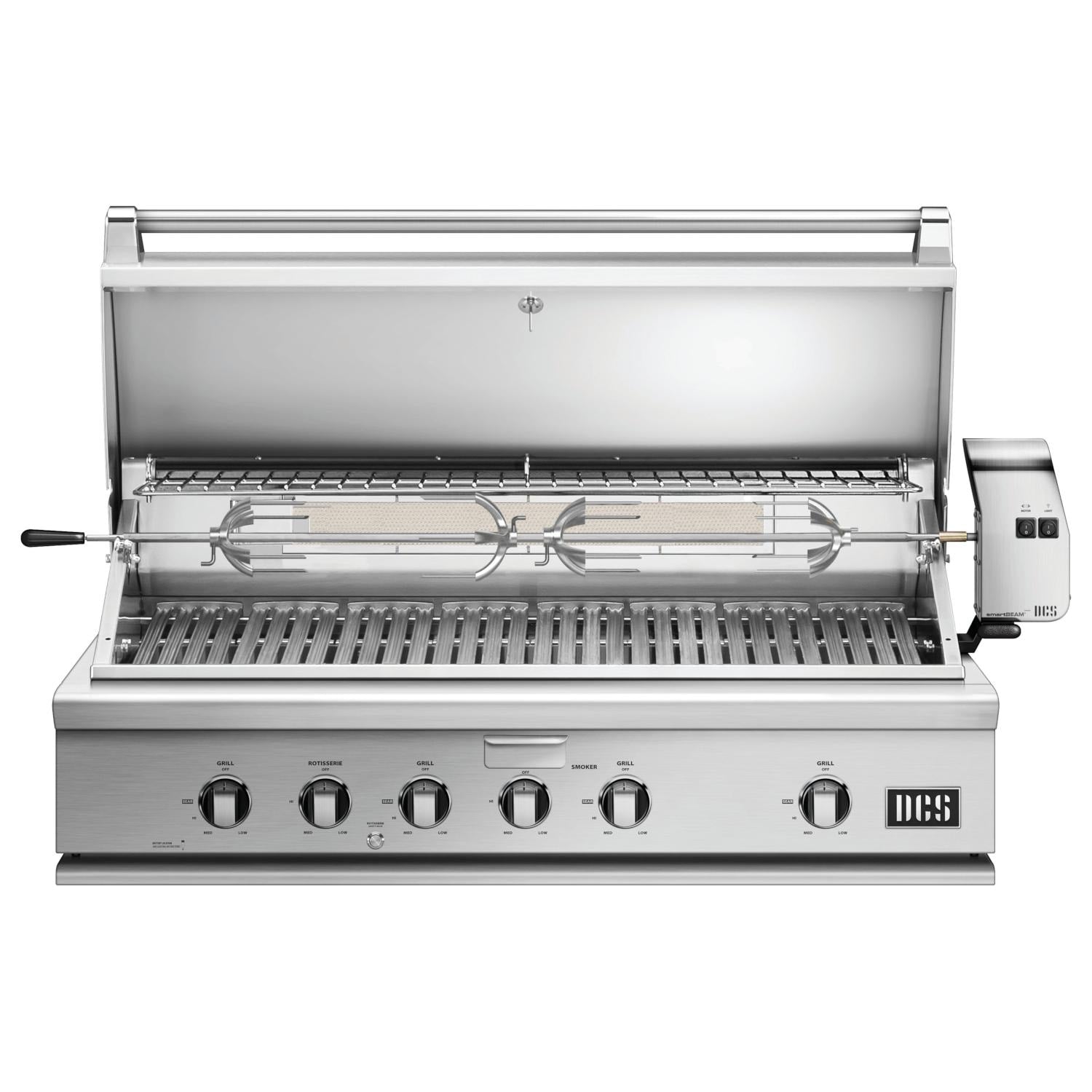 DCS Series 7 48-Inch Built-In Natural Gas Grill With Rotisserie - BH1-48R-N - Image 2