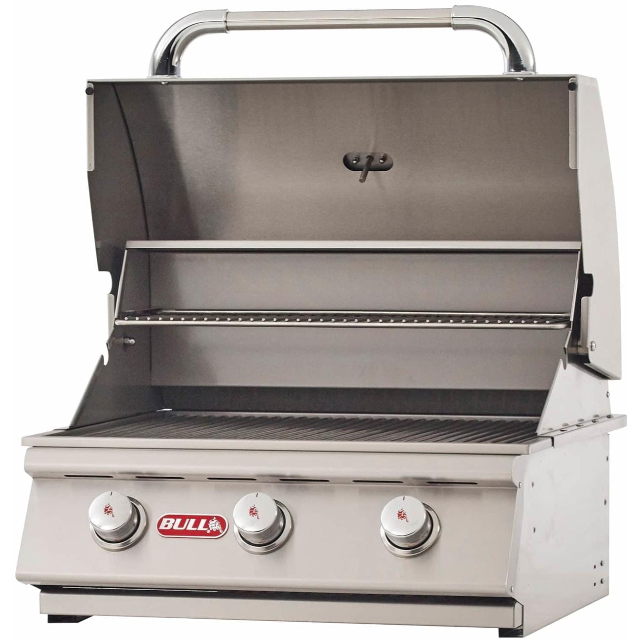 Bull Steer Premium 25-Inch 3-Burner Built-In Natural Gas Grill - 69009 - Image 3