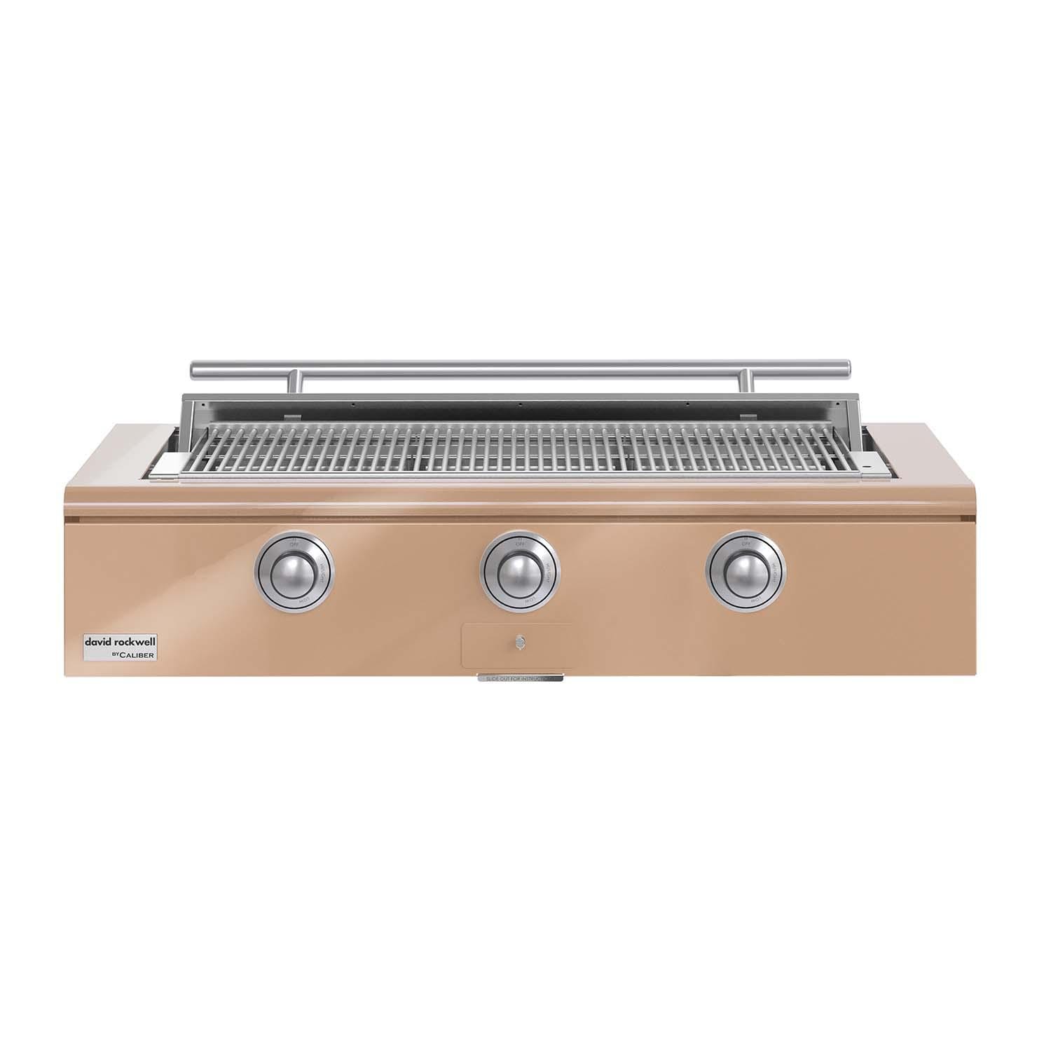 Caliber 48-in Propane Built-In Rockwell Grill - Champagne w/ Stainless Steel Hardware - CRG-48BL00-A-179-H04 - Image 1