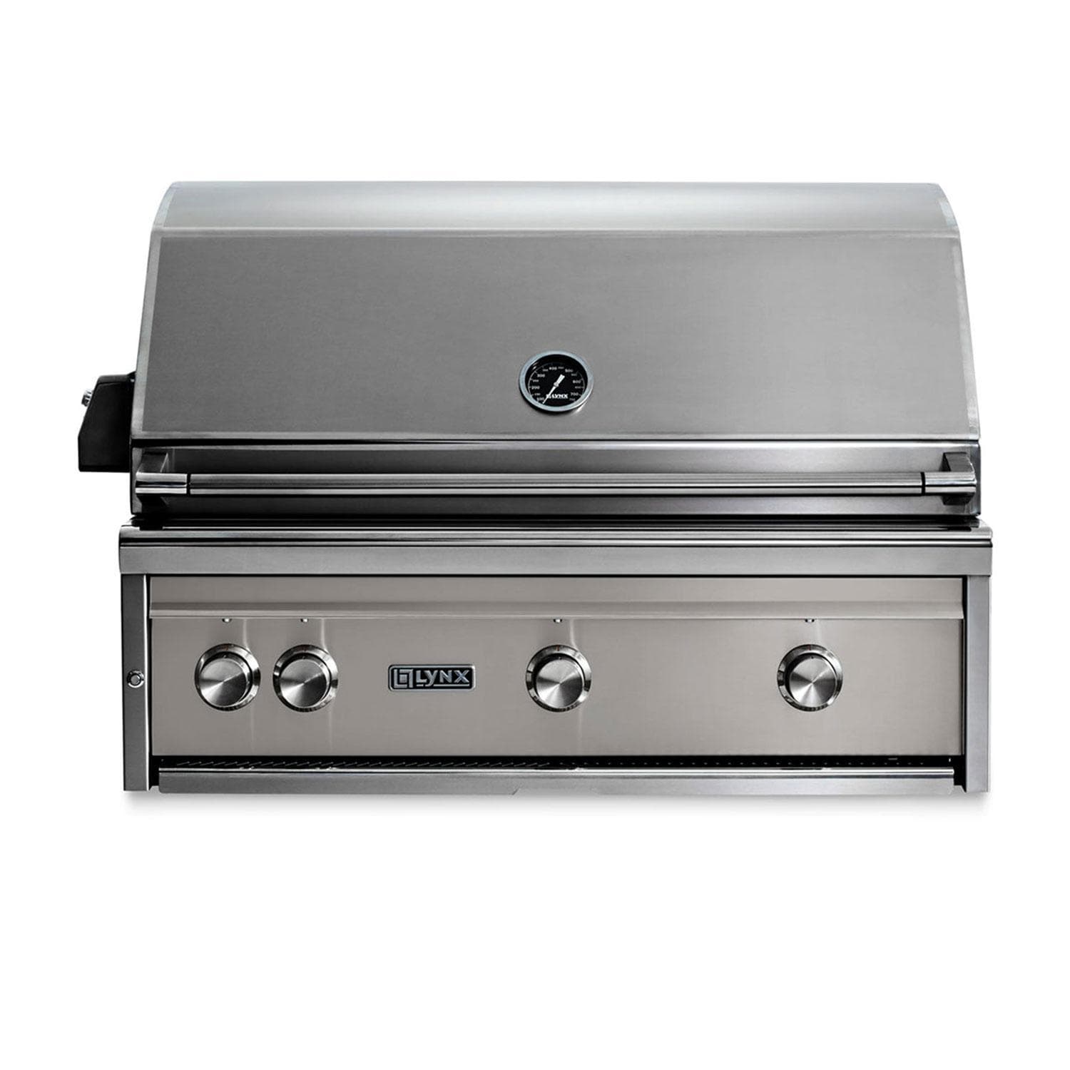 Lynx Professional 36 Inch Built-In All Infrared Trident Natural Gas Grill w/ Rotisserie in Limestone - L36ATR-LSNG - Image 1