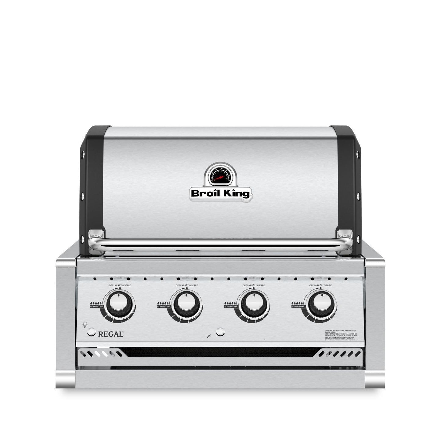 Broil King Regal S420 4-Burner Built-In Propane Gas Grill - Stainless Steel - 885714 - Image 1