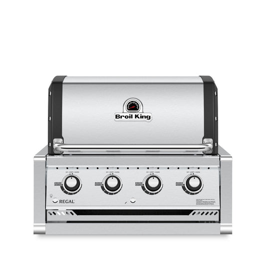 Broil King Regal S420 4-Burner Built-In Propane Gas Grill - Stainless Steel - 885714 - Image 1