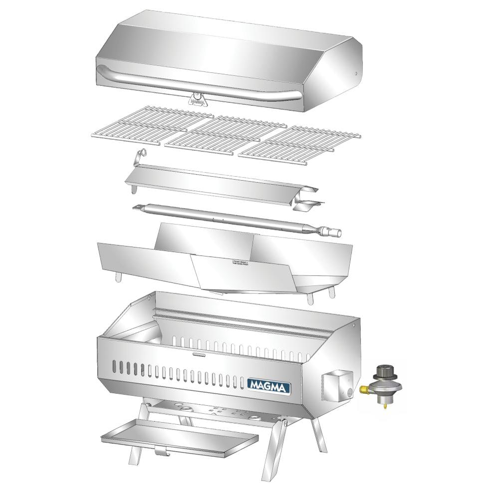 Magma Marine ChefsMate Gas Grill - A10-803