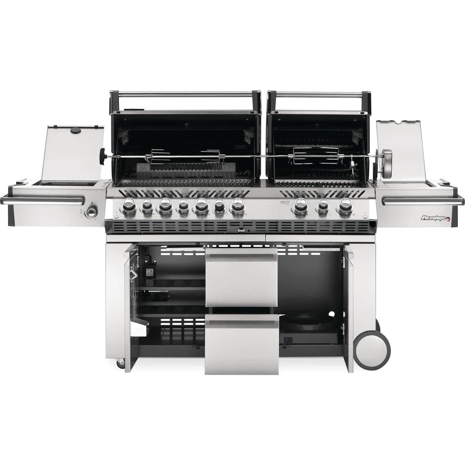 Napoleon Prestige PRO 825 6-Burner Propane Grill w/ Rotisserie & Power Burner- PRO825RSBIPSS-3 - Image 4