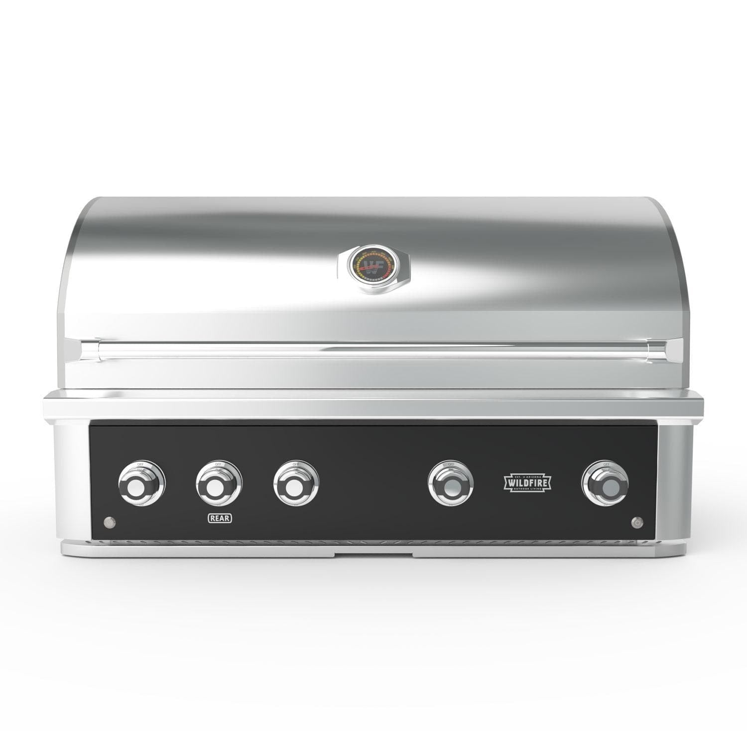 Wildfire Ranch Pro 42-in 4 Burner Black 304 SS Propane Gas Grill - WFPRO42G-BSS-LP - Image 1