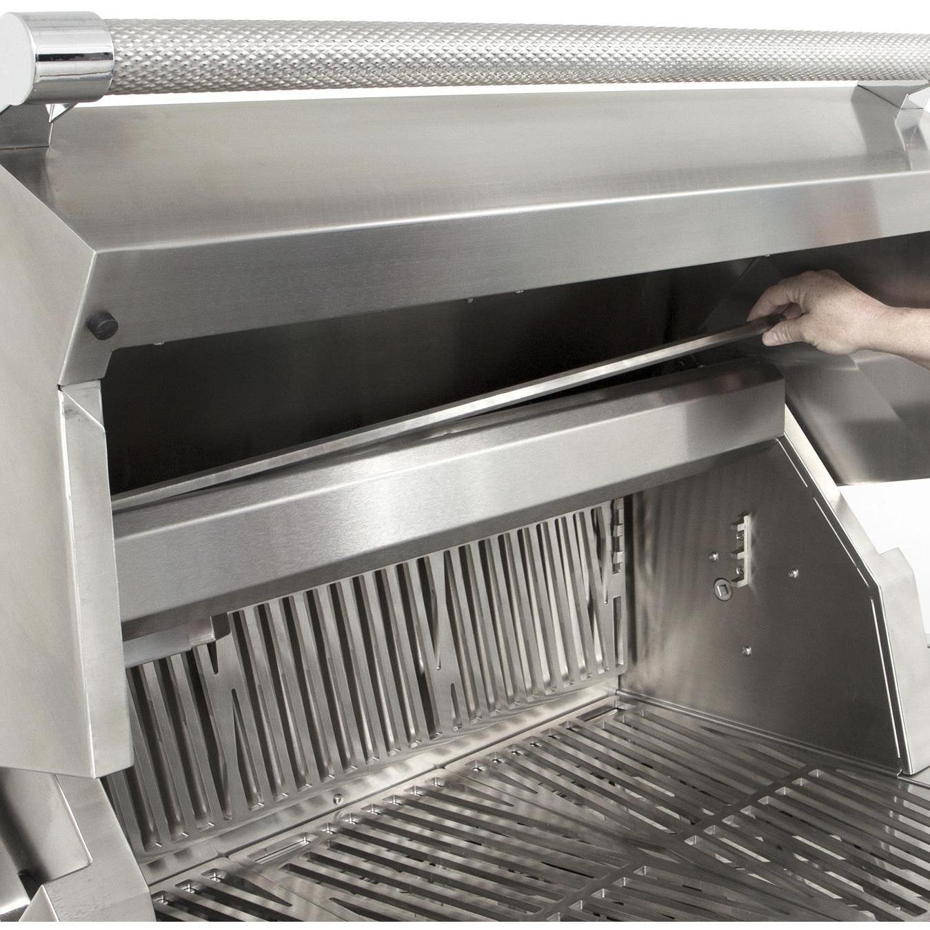 Hestan 42-Inch Built-In Natural Gas Grill W/ Sear Burner & Rotisserie - Steeletto - GMBR42-NG-SS - Image 7