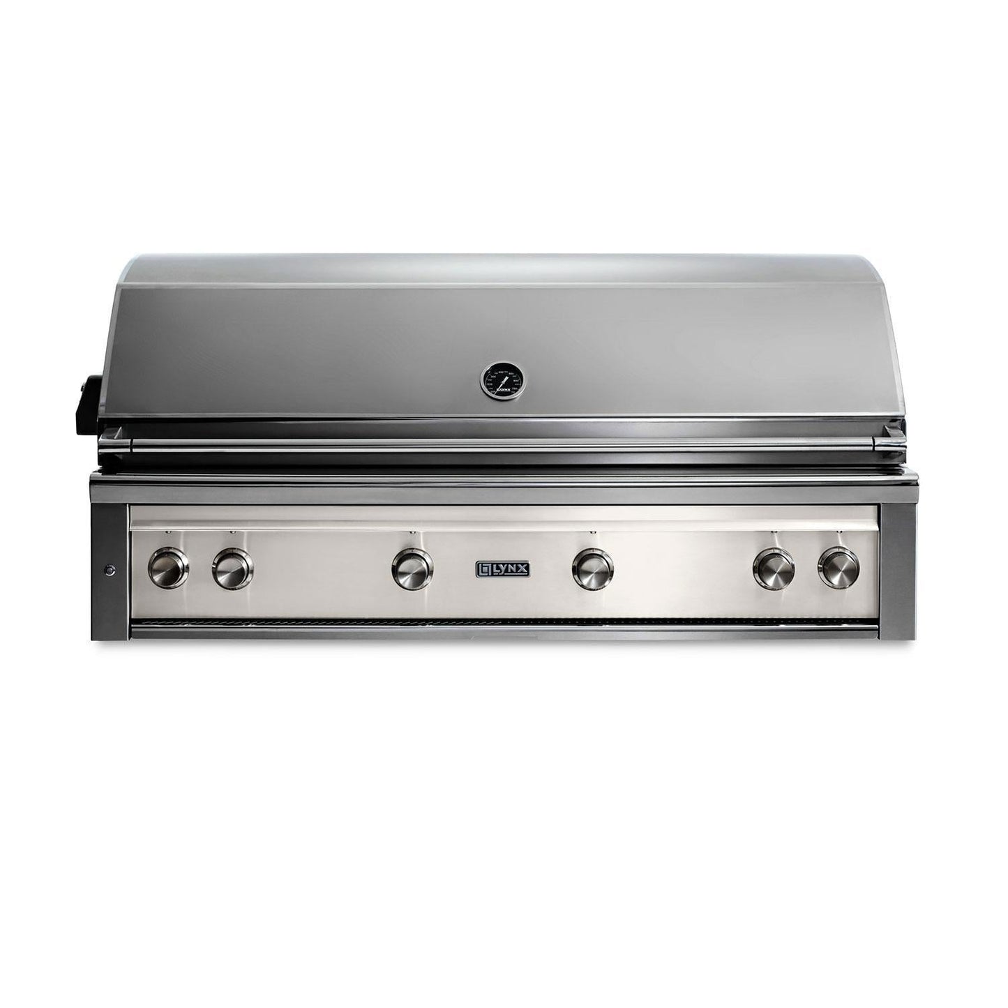 Lynx Professional 54 Inch Built-In Natural Gas Grill w/ One Infrared Trident Burner & Rotisserie in Glacier - L54TR-GLNG - Image 1