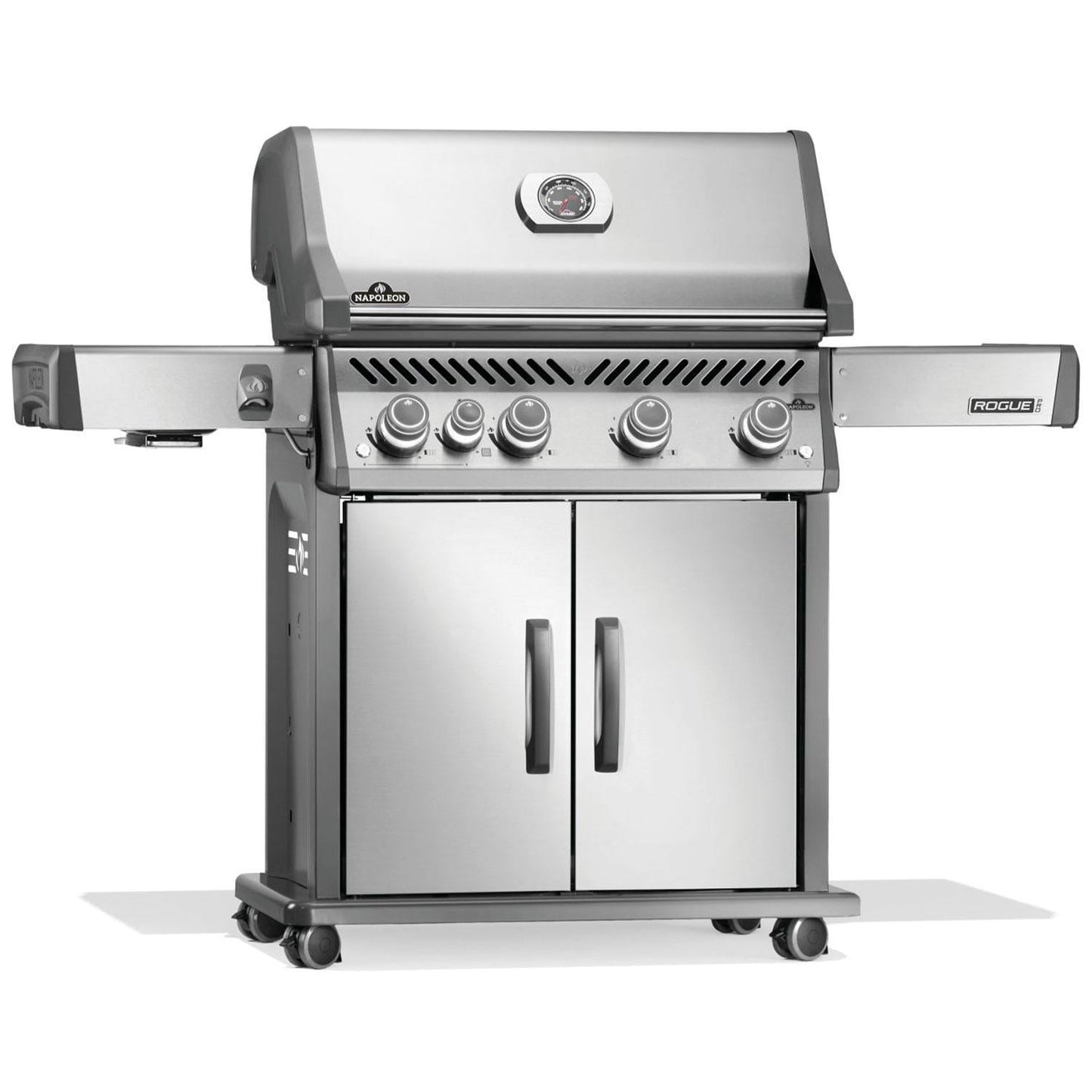 Napoleon Rogue PRO 525 4-Burner Natural Gas Grill w/ Side Burner - RP525SIBNSS-2 - Image 9