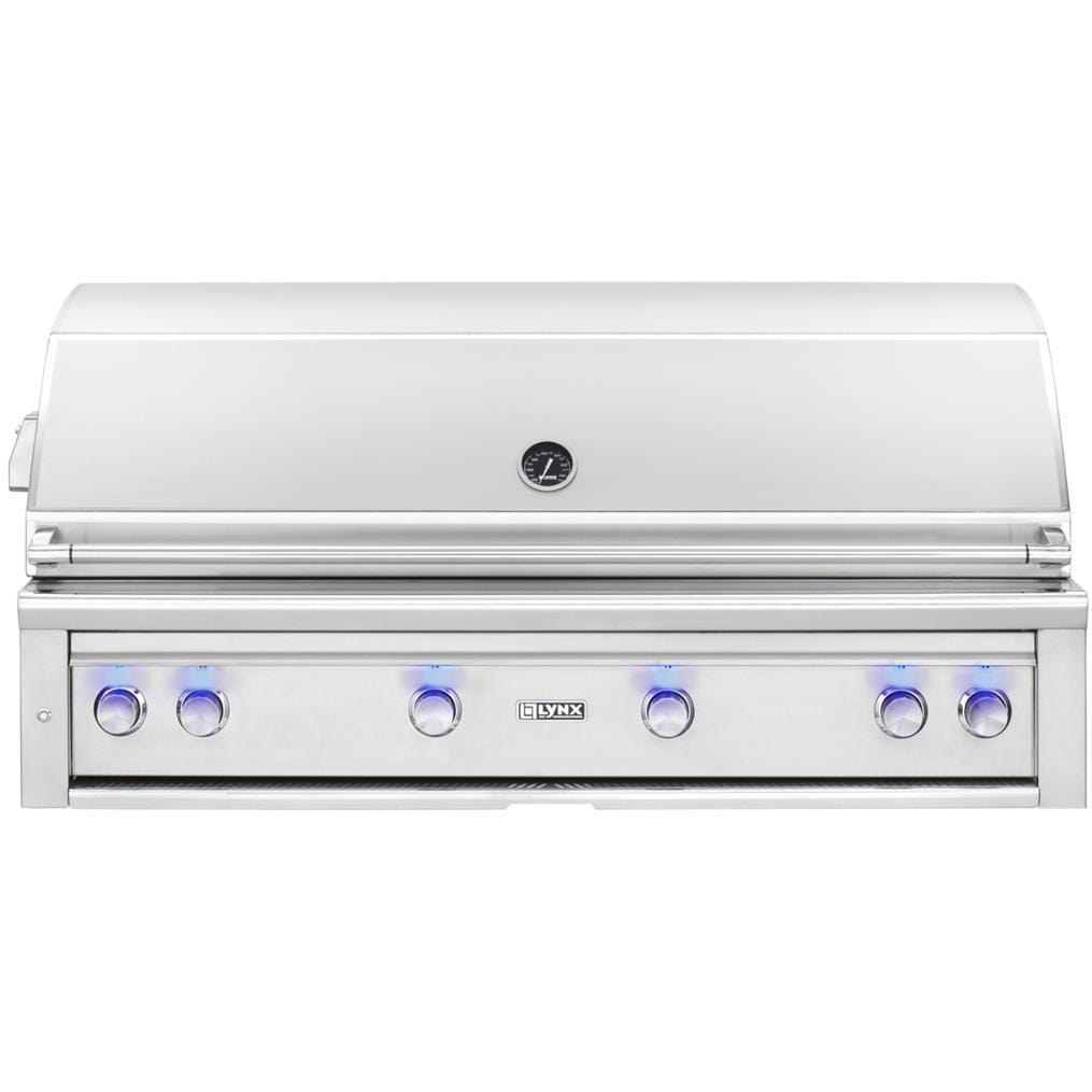 Lynx Professional 54-Inch Built-In Natural Gas Grill With One Infrared Trident Burner And Rotisserie - L54TR-NG - Image 1