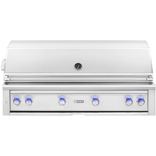 Lynx Professional 54-Inch Built-In Natural Gas Grill With One Infrared Trident Burner And Rotisserie - L54TR-NG - Image 1