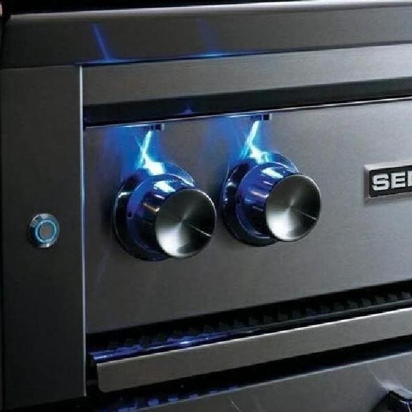 Lynx Sedona 42 Inch Natural Gas Grill On Cart w/ Three SS Tube Burners - Image 7