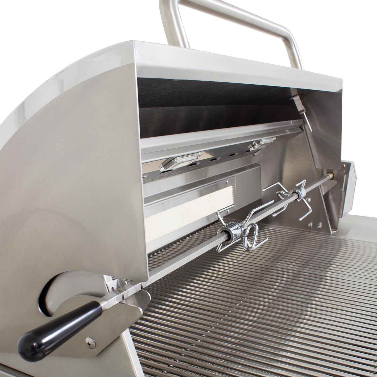 ProFire Professional Deluxe Series 48-Inch Built-In Natural Gas Grill With Rotisserie & Double Side Burner - PFDLX48RS-N - Image 9