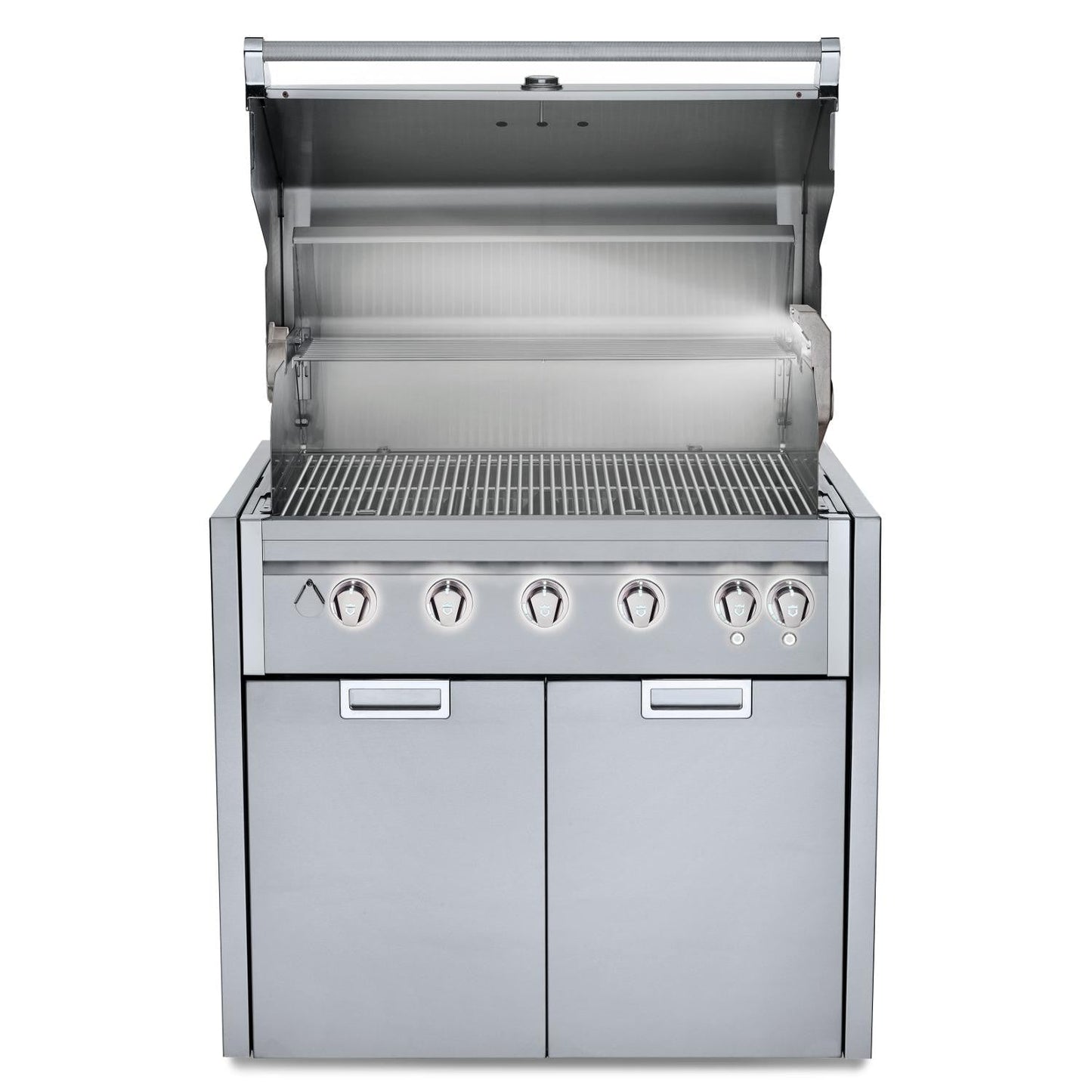 Crown Verity Infinite Series 36-Inch Modular Propane Gas Grill W/ Lights - Bulk Tank - IGM36-SIBULK-LT